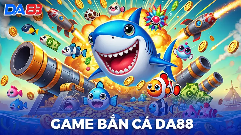 Săn lộc vàng: Game bắn cá DA88 siêu đỉnh, Jackpot khổng lồ